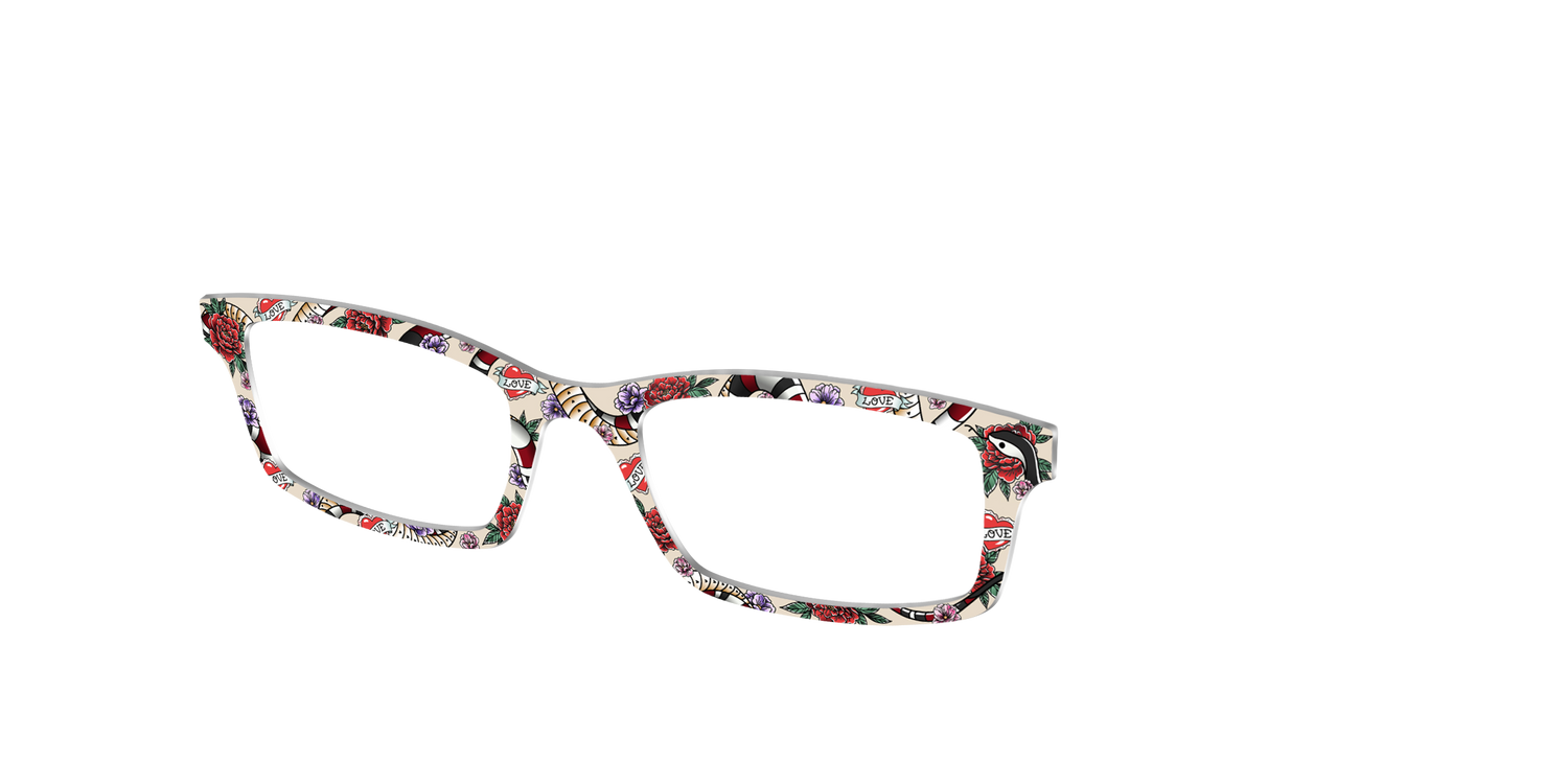 The Year of the Snake Tattoos - Angle Top Image - Pair Eyewear
