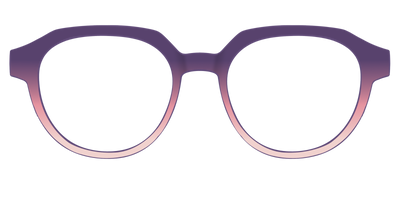 The Acai to Blush Gradient - Front Top Thumbnail - Pair Eyewear