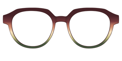 The Acorn to Moss Gradient - Front Top Thumbnail - Pair Eyewear