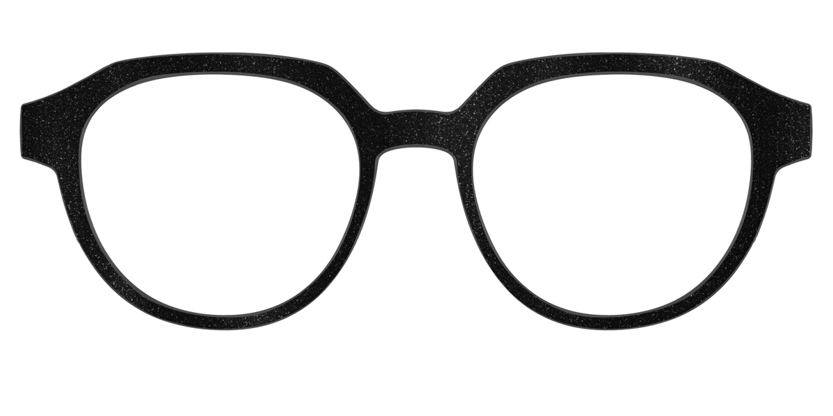 The Black Shimmer - Front Top Image - Pair Eyewear