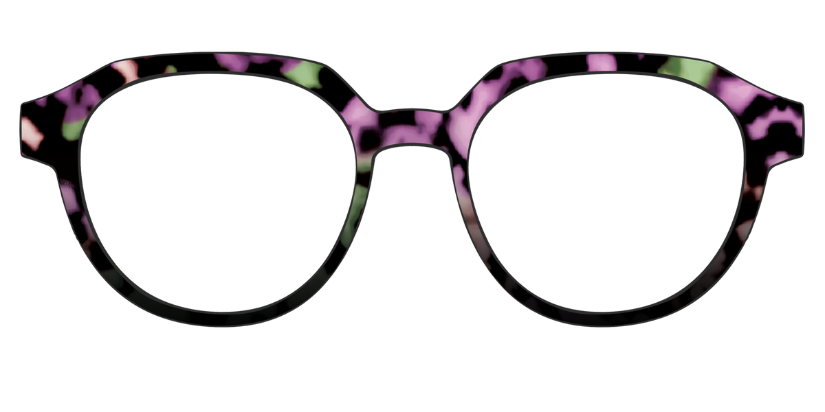 The Boysenberry Tortoise - Front Top Image - Pair Eyewear