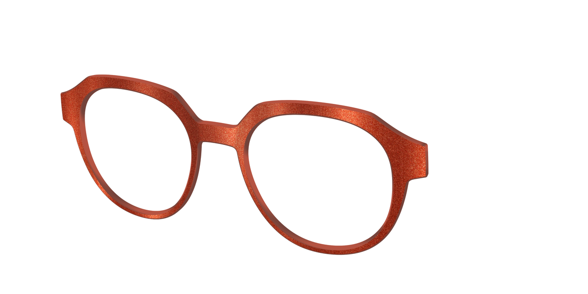 The Burnt Orange Shimmer - Angle Top Image - Pair Eyewear