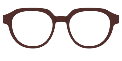 The Chocolate - Front Top Thumbnail - Pair Eyewear