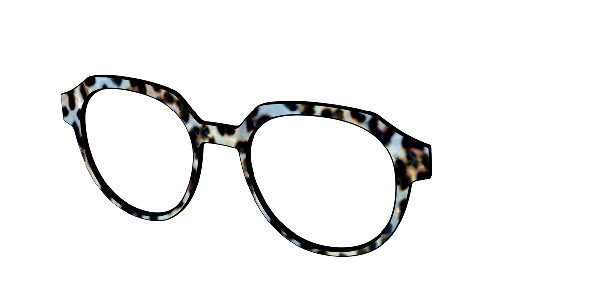 The Earl Grey Tortoise - Angle Top Image - Pair Eyewear