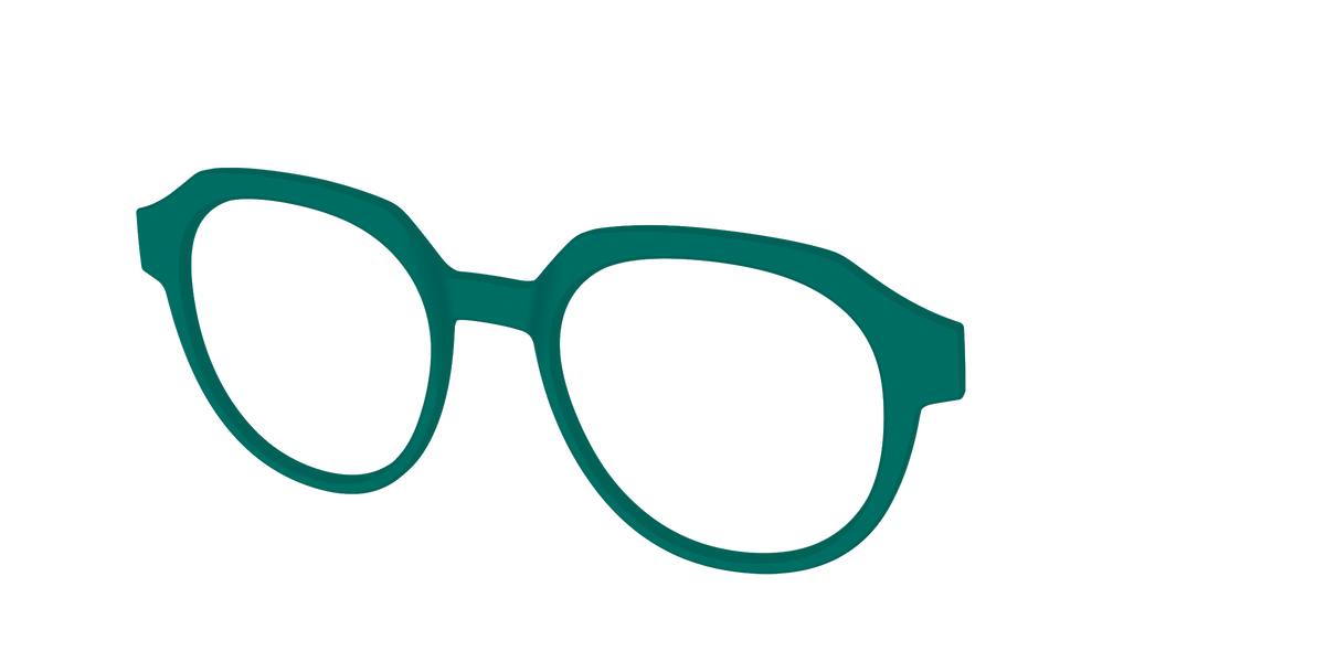 The Forest Green - Angle Top Image - Pair Eyewear