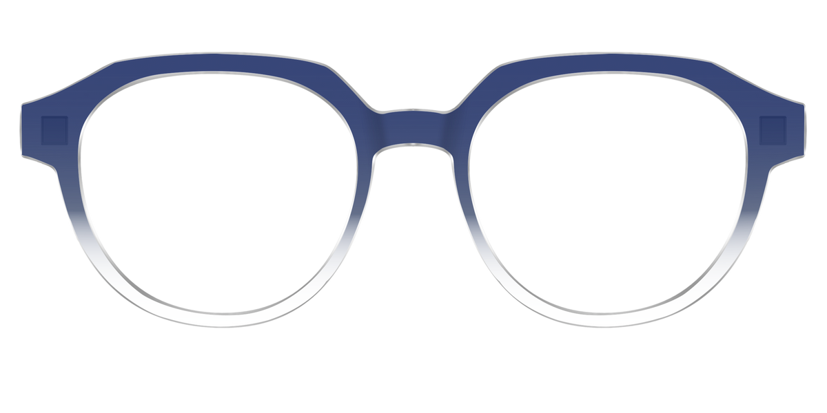 The Navy Gradient Crystal - Front Top Image - Pair Eyewear