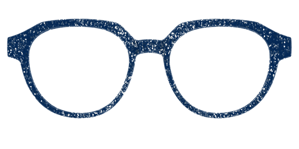 The Navy Sparkle - Front Top Image - Pair Eyewear