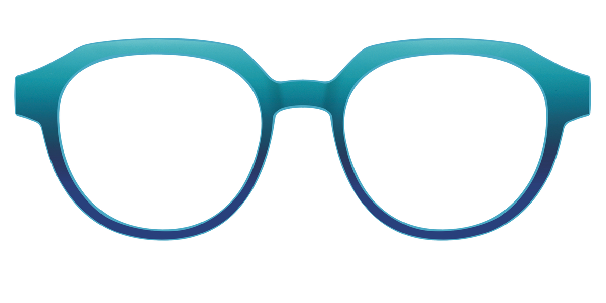 The Ocean Blue - Front Top Image - Pair Eyewear
