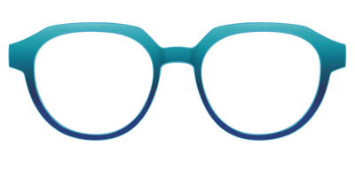 The Ocean Blue - Front Top Thumbnail - Pair Eyewear