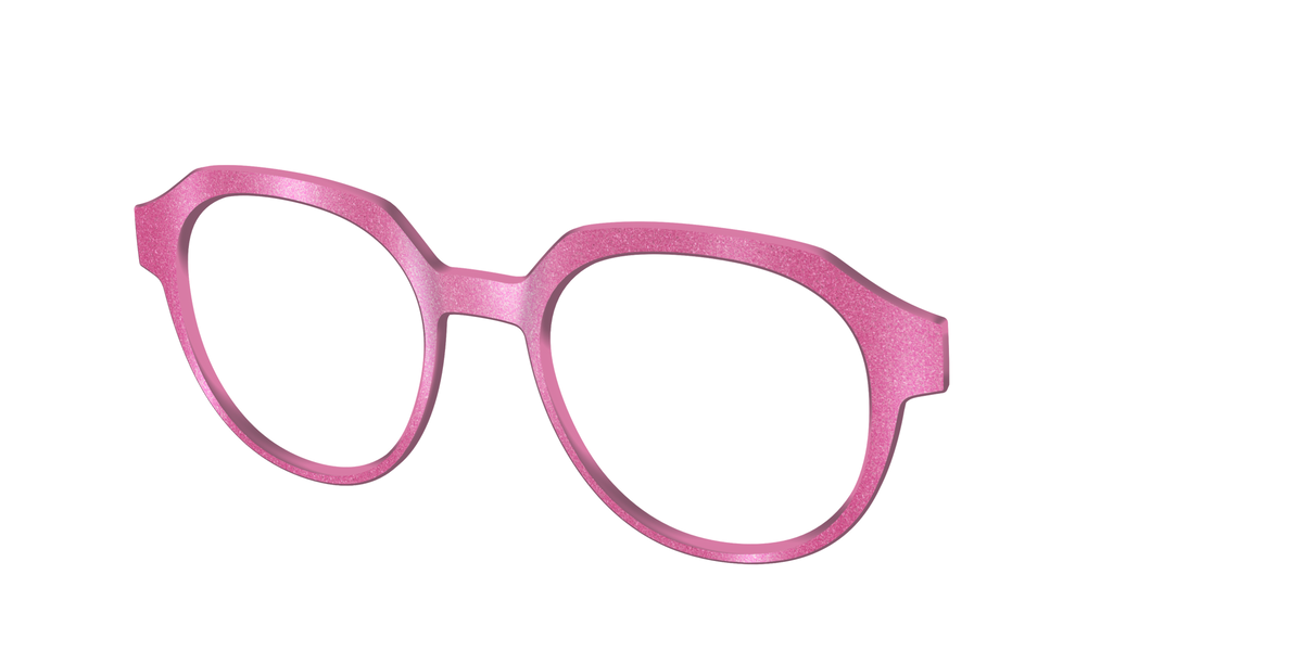 The Pink Shimmer - Angle Top Image - Pair Eyewear