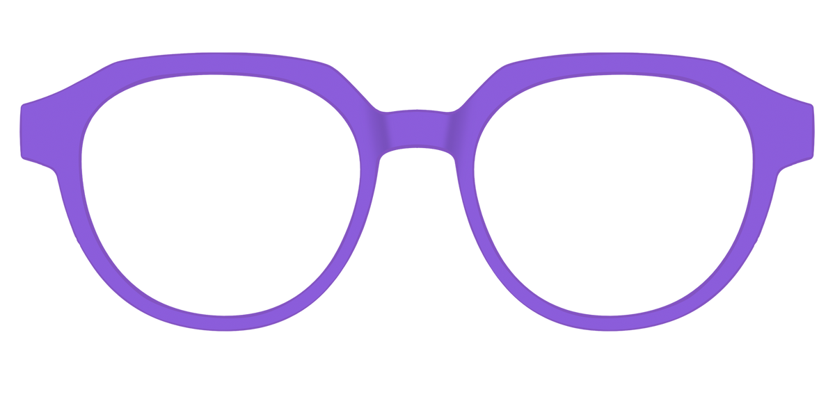 The Purple - Front Top Image - Pair Eyewear
