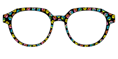 The Rainbow Paw Print - Front Top Thumbnail - Pair Eyewear