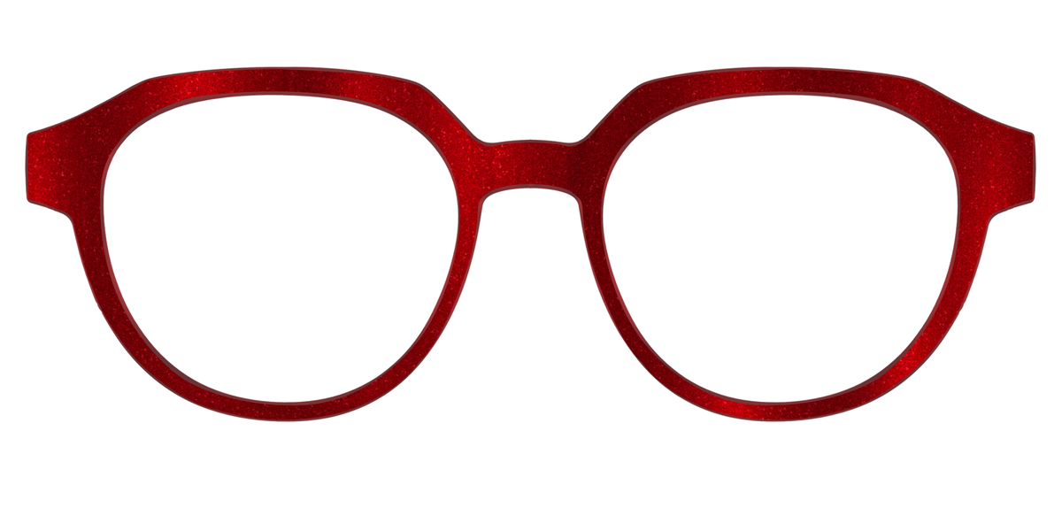 The Red Shimmer - Front Top Image - Pair Eyewear