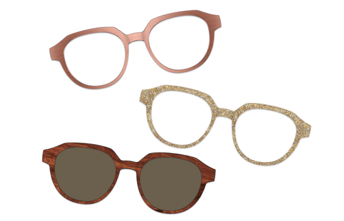 Red Tortoise with Gold Set - Pair Eyewear