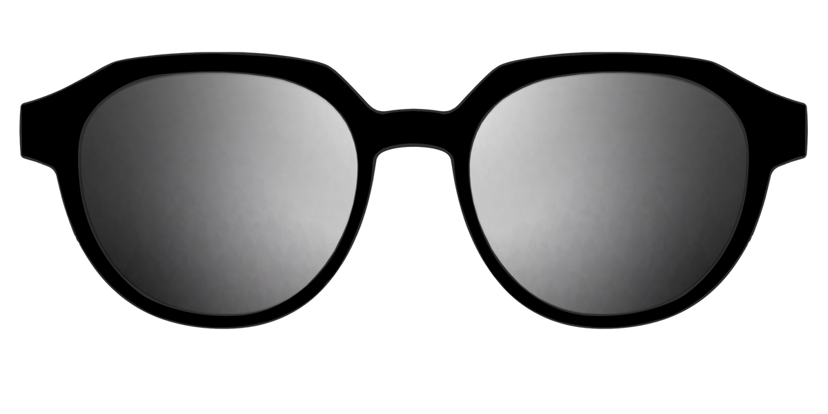 The Polarized Silver Reflective Sun Top - Front Top Image - Pair Eyewear