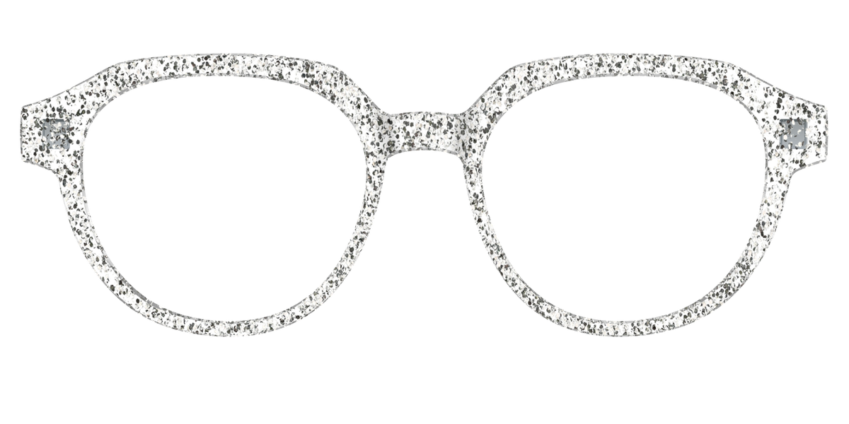 The Silver Sparkle - Front Top Image - Pair Eyewear