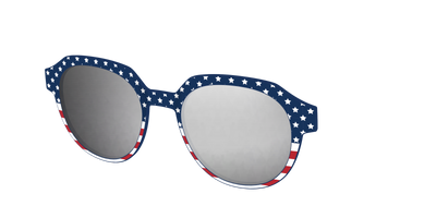 The Polarized Stars & Stripes Sun Top - Angle Top Thumbnail - Pair Eyewear