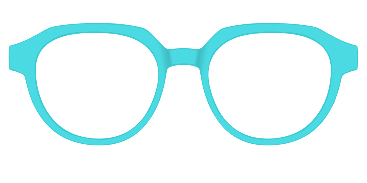 The Turquoise - Front Top Image - Pair Eyewear