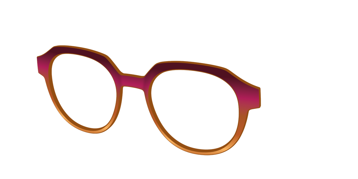 The Umber to Ochre Gradient - Angle Top Image - Pair Eyewear