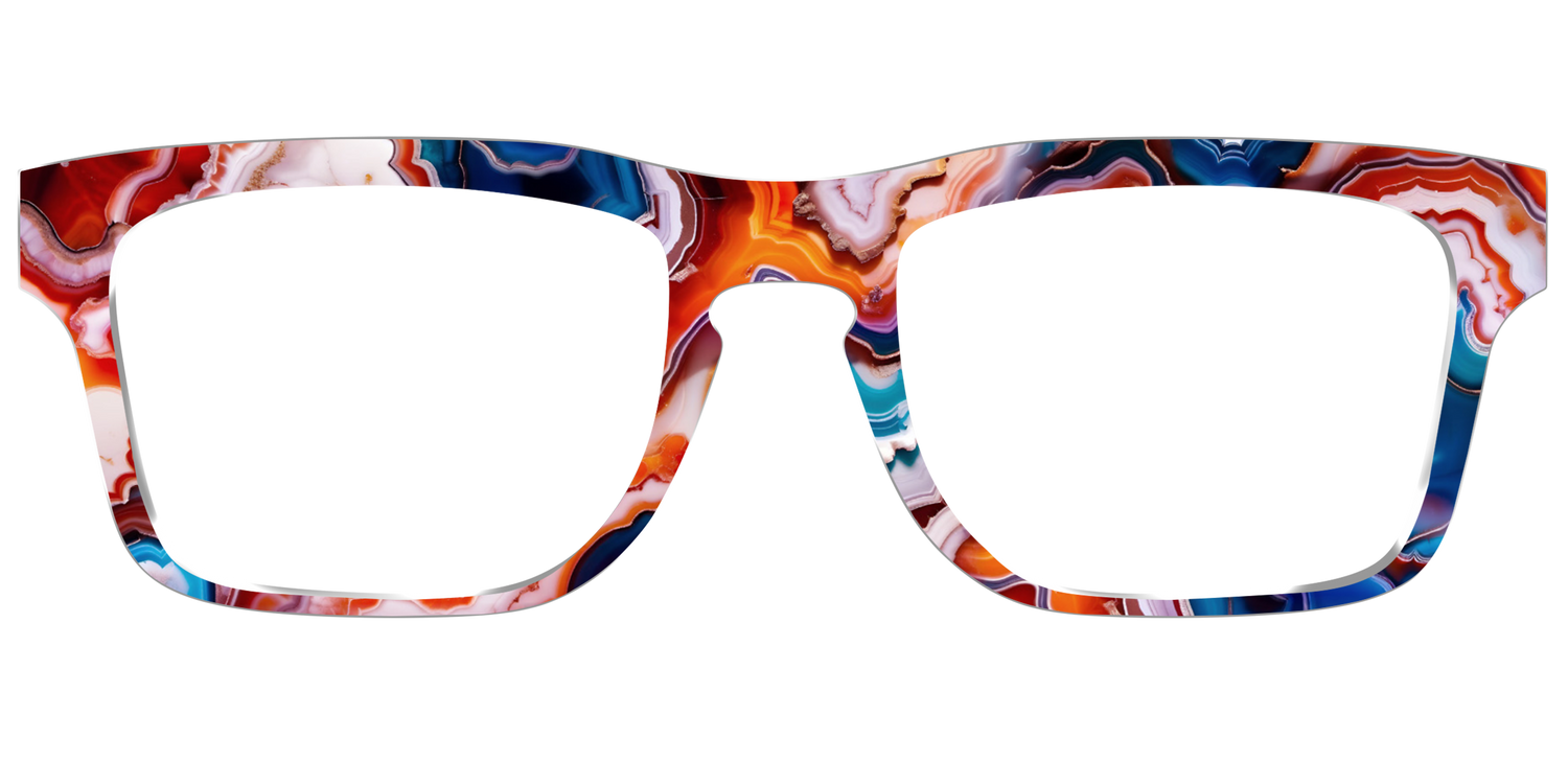 The Abroad Agate - Front Top Image - Pair Eyewear