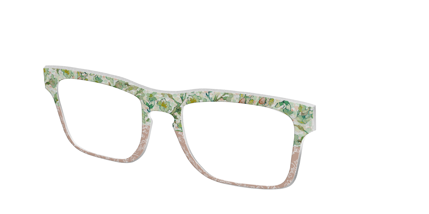 The Almond Blossom Split - Angle Top Image - Pair Eyewear