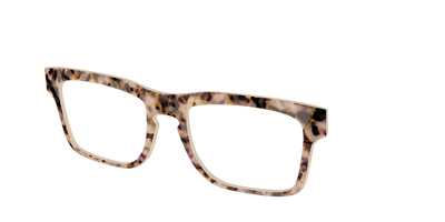 The Almond Tortoise with Gold Streaks - Angle Top Thumbnail - Pair Eyewear