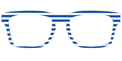 The Beach Umbrella Stripes - Front Top Thumbnail - Pair Eyewear