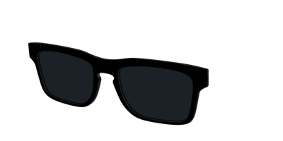The Non-Polarized Black Sun Top - Angle Top Thumbnail - Pair Eyewear