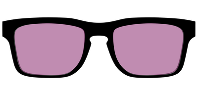 The Black with Pink Racquet Sport Lens - Front Top Thumbnail - Pair Eyewear