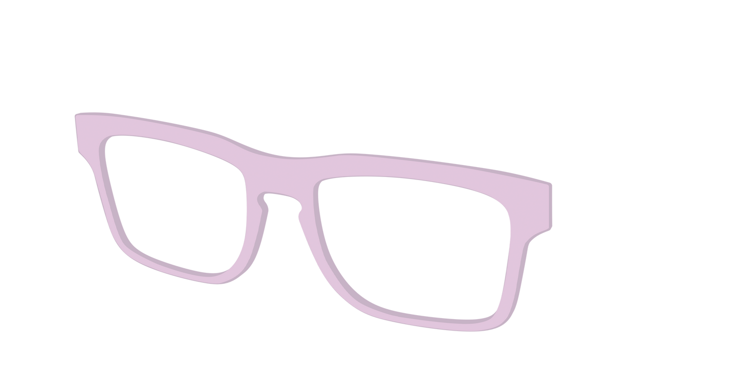 The Blush - Angle Top Image - Pair Eyewear
