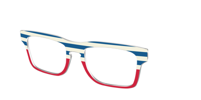 The Bold Stripes Split - Angle Top Thumbnail - Pair Eyewear