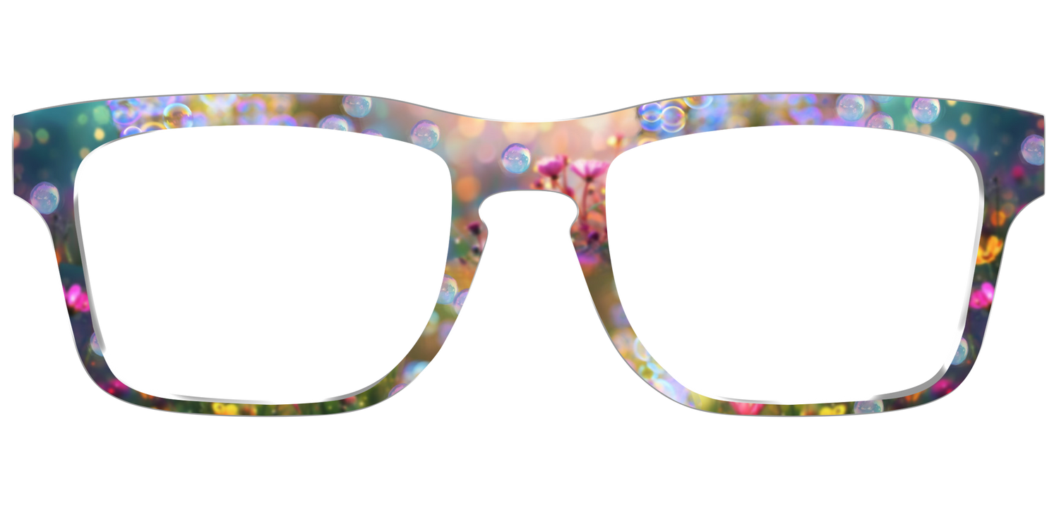 The Bubbles & Blossoms - Front Top Image - Pair Eyewear