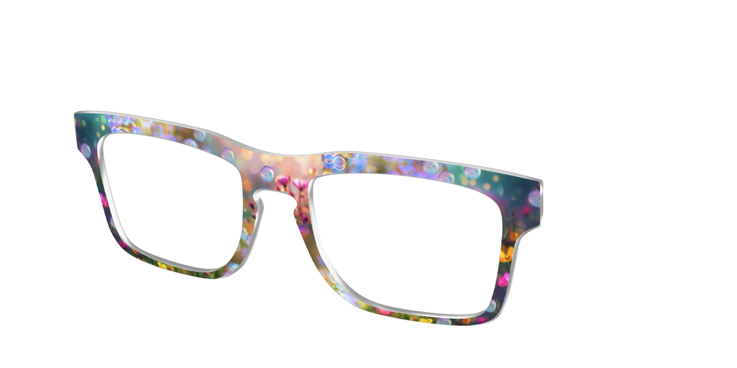 The Bubbles & Blossoms - Angle Top Image - Pair Eyewear