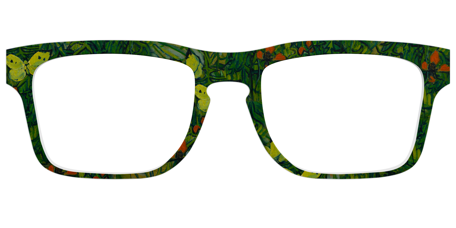 The Butterflies and Poppies - Front Top Image - Pair Eyewear