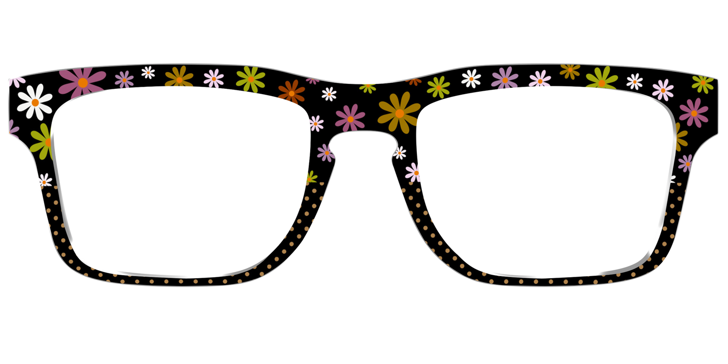 The Daisy Dot Split - Front Top Image - Pair Eyewear