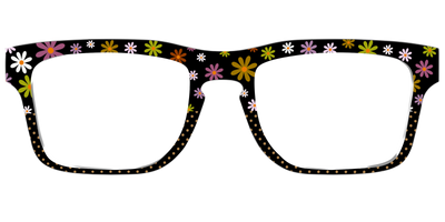 The Daisy Dot Split - Front Top Thumbnail - Pair Eyewear