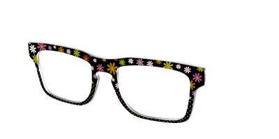 The Daisy Dot Split - Angle Top Thumbnail - Pair Eyewear