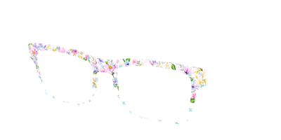 The Delicate Flower Crown with Butterfly Glitter - Angle Top Thumbnail - Pair Eyewear