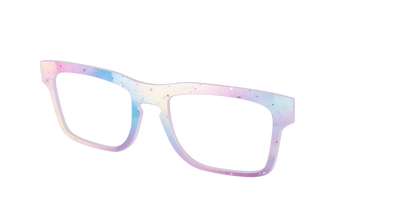 The Dreamy Pastel with Holographic Glitter - Angle Top Thumbnail - Pair Eyewear