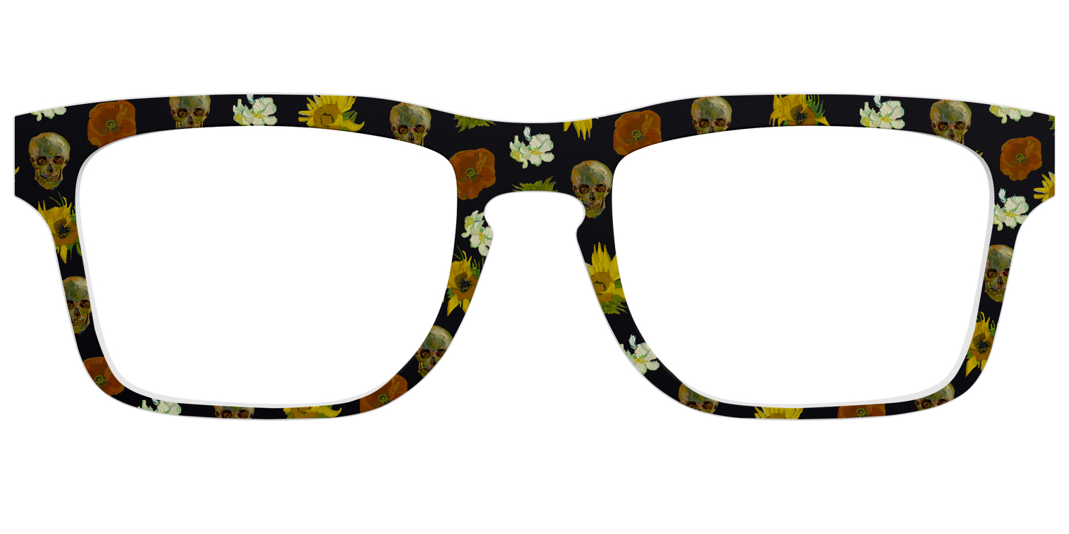The Floral Skulls - Front Top Image - Pair Eyewear
