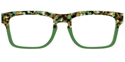 The Forest Tortoise Crystal Split - Front Top Thumbnail - Pair Eyewear