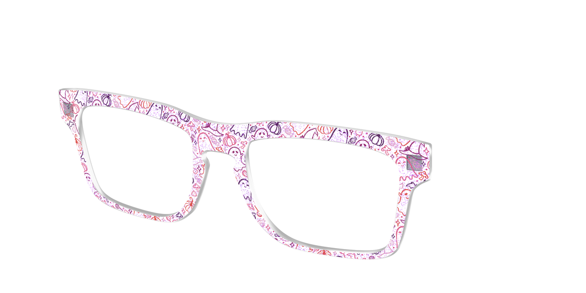 The Frightfully Fun Doodles Crystal - Angle Top Image - Pair Eyewear