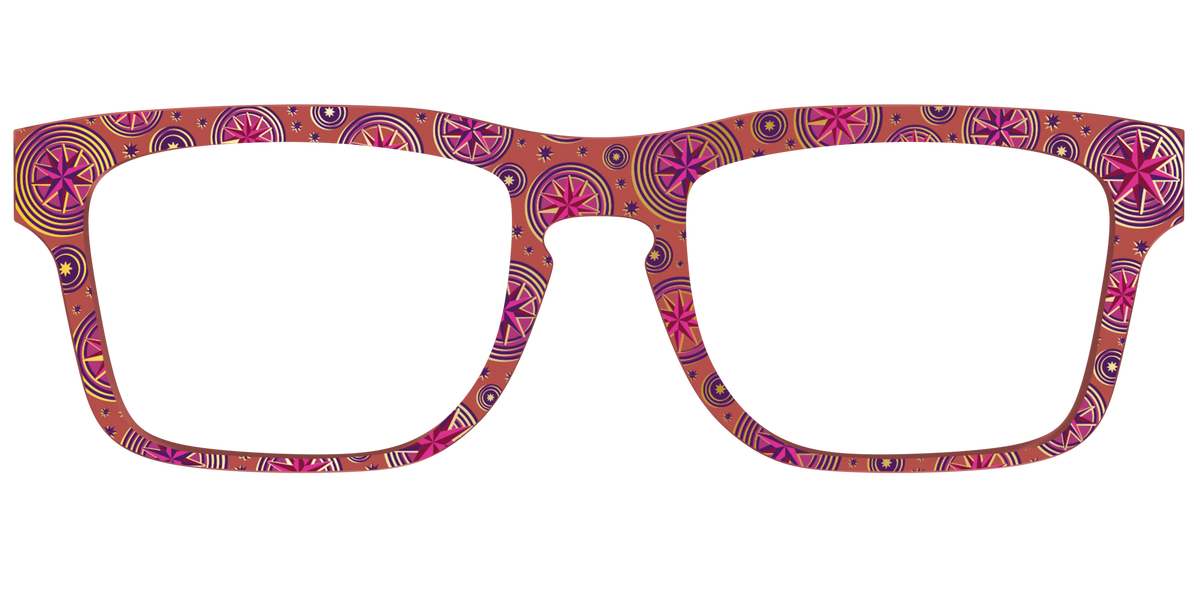 The Gold Foil Luna Lovegood™ - Front Top Image - Pair Eyewear