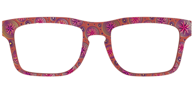 The Gold Foil Luna Lovegood™ - Front Top Thumbnail - Pair Eyewear