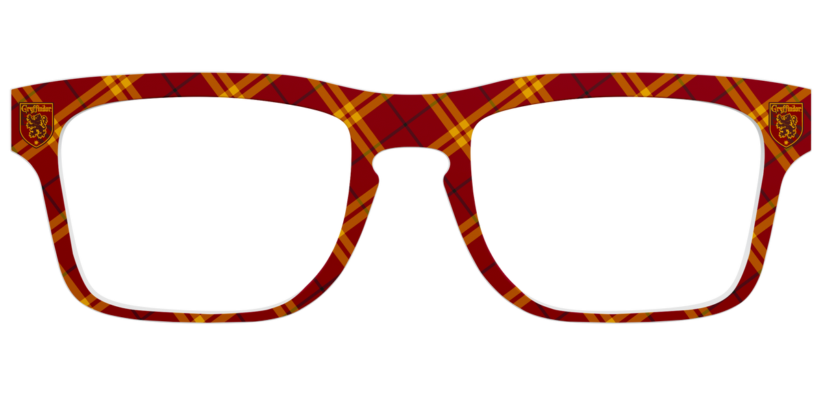 The Gryffindor™ Plaid - Front Top Image - Pair Eyewear