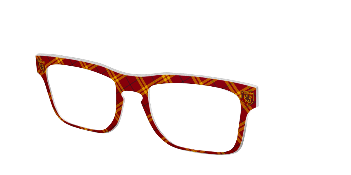 The Gryffindor™ Plaid - Angle Top Image - Pair Eyewear