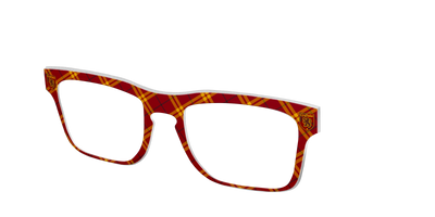 The Gryffindor™ Plaid - Angle Top Thumbnail - Pair Eyewear