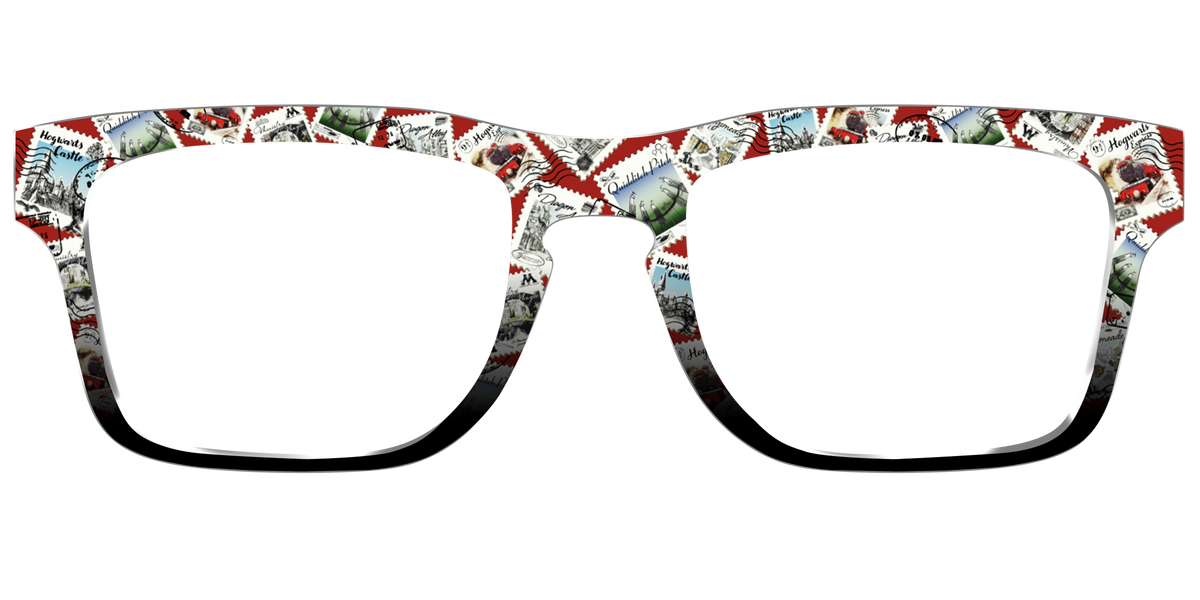 The Hogwarts™ Stamps - Front Top Image - Pair Eyewear