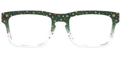 The Holiday Bauble with Foil Crystal - Front Top Thumbnail - Pair Eyewear