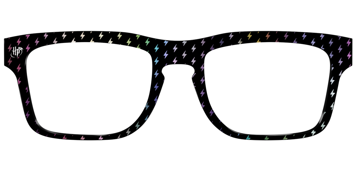 The Holographic Lightning Bolts - Front Top Image - Pair Eyewear
